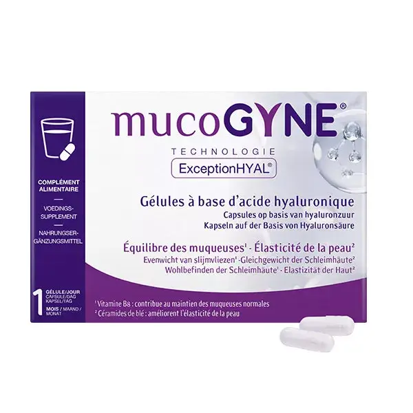 Mucogyne via oral, 28 cápsulas