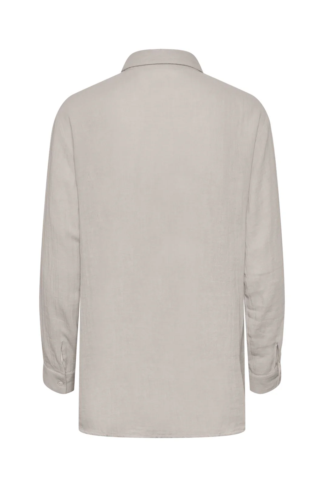 Pieces Pcmastina Ls Relaxed Shirt 4475446 silver gray