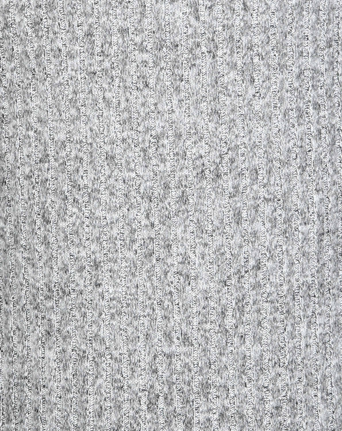 Rippstrick-Pullover CUT OUT in grau melange