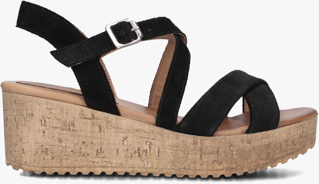 zwarte ayana sandalen met hak 722032
