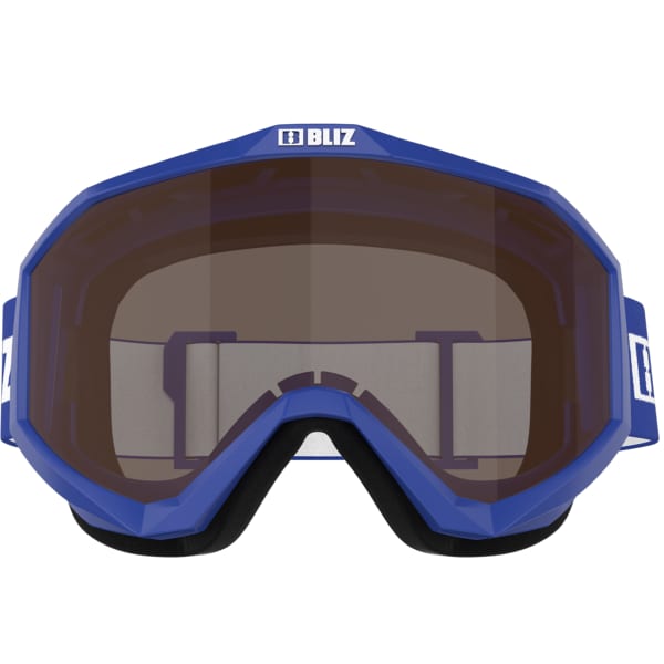 Masque de ski BLIZ LINER JR BLUE-WHITE LOGO/BROWN