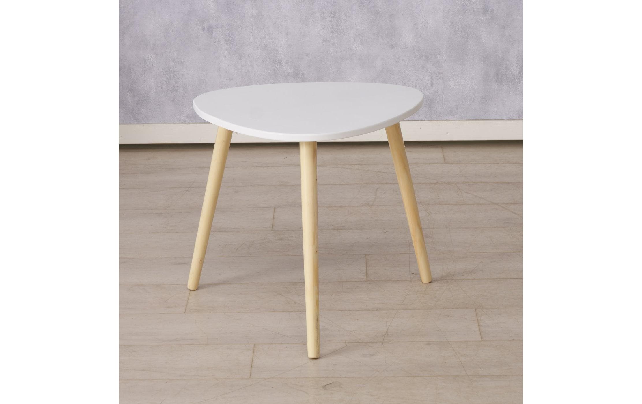 Beistelltisch Visby 45 x 48 cm, WeissCouchtisch
