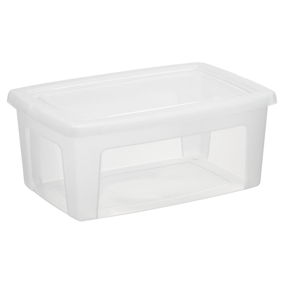 Opbergbox Transparant 11 Liter