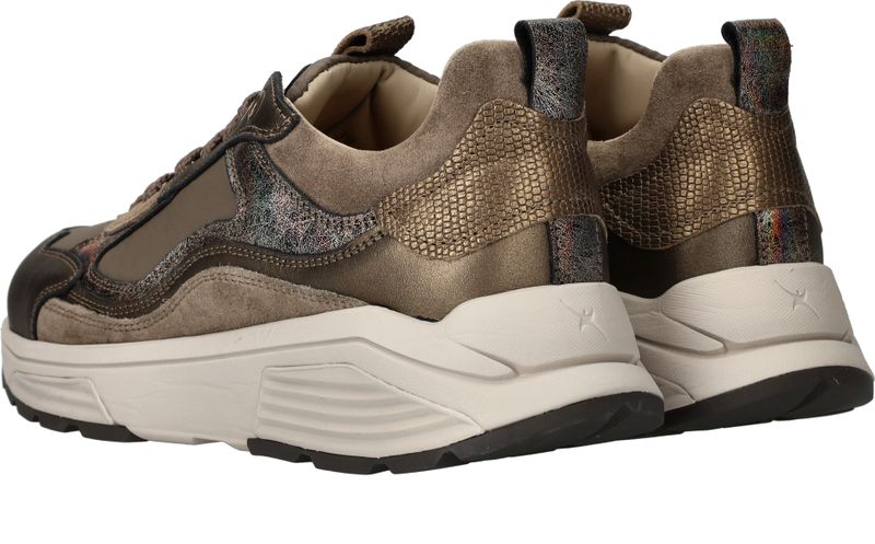Xsensible Milau Stretchwalker Sneakers Groen Dames