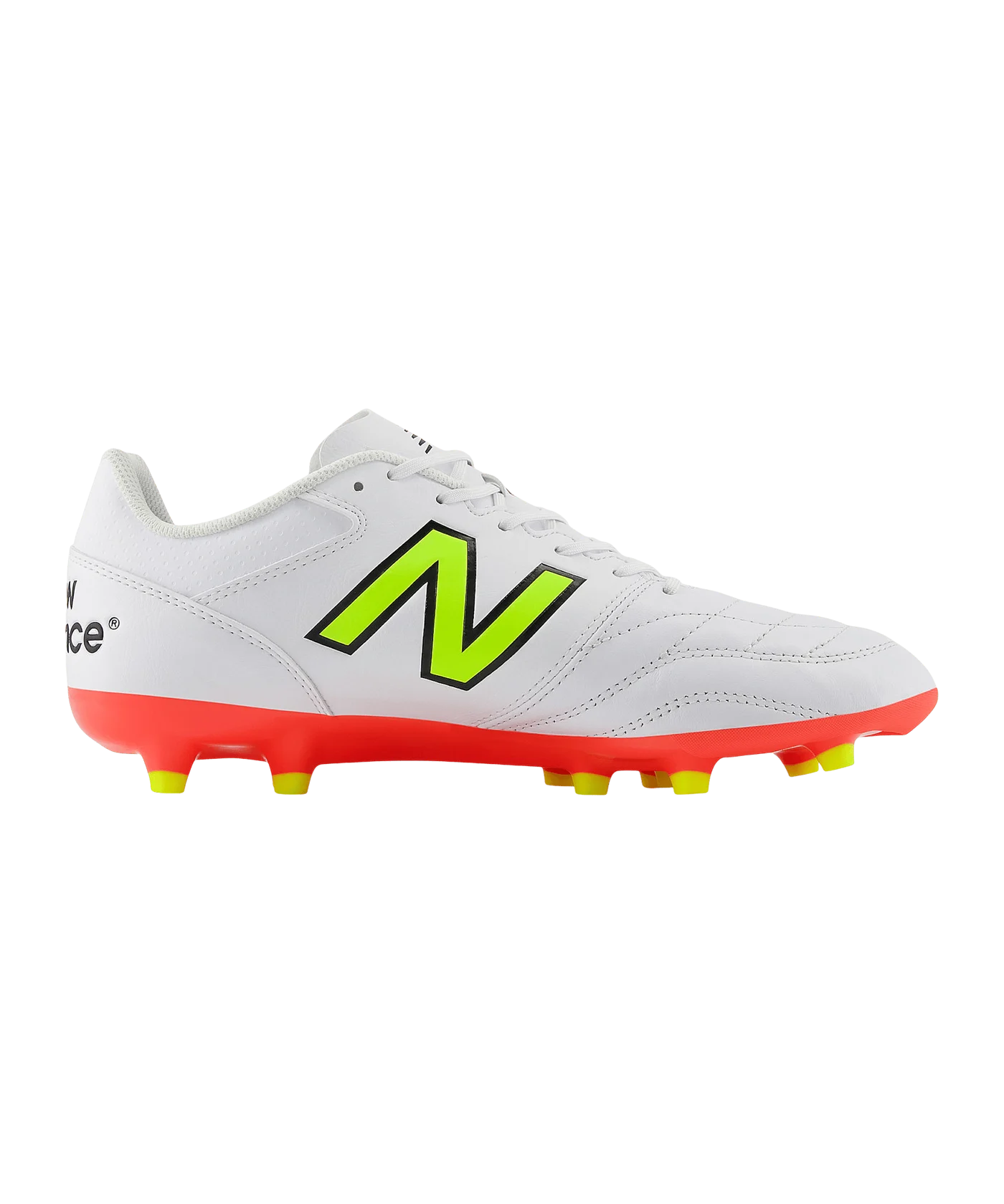 New Balance 442 Team V2 FG Flash Point Weiss FIB2