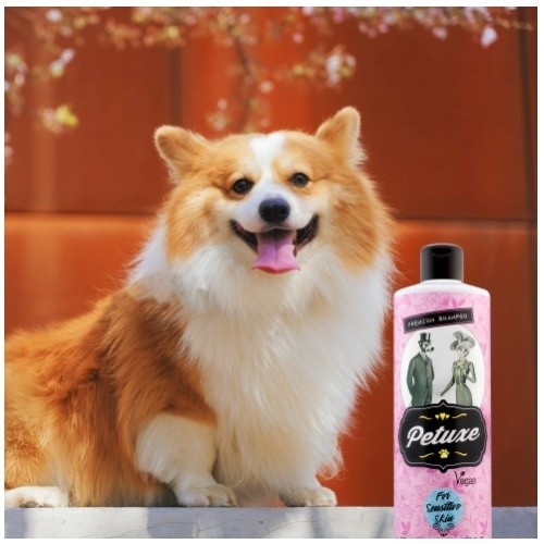 Shampoo vegano Petuxe Zero para pele sensível de animais de estimação