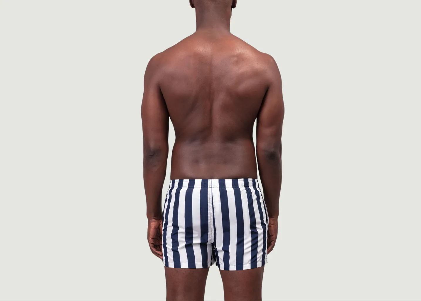 Short de bain à larges rayures verticales Ron Dorff
