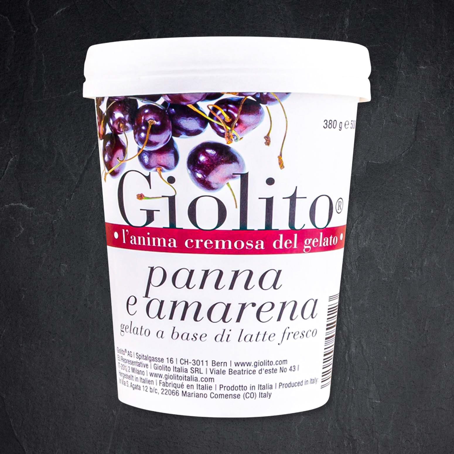 Milcheis Amarena Sauerkirscheis | GIOLITO