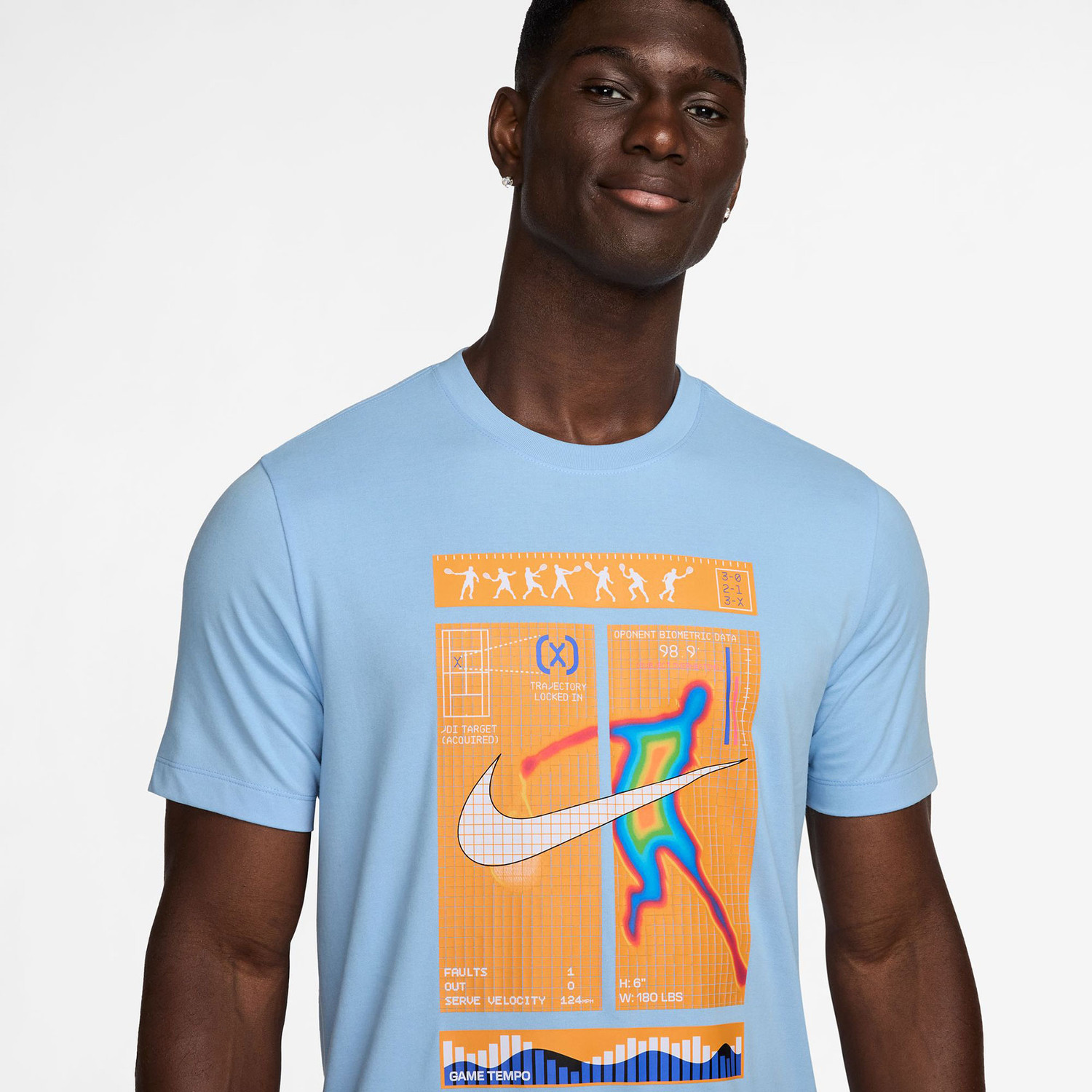 Nike Court Heatmap Graphic Tee