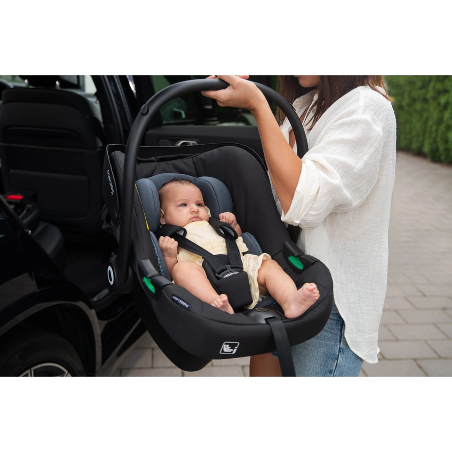 lionelo Babyschale Astrid i-Size Black Grey