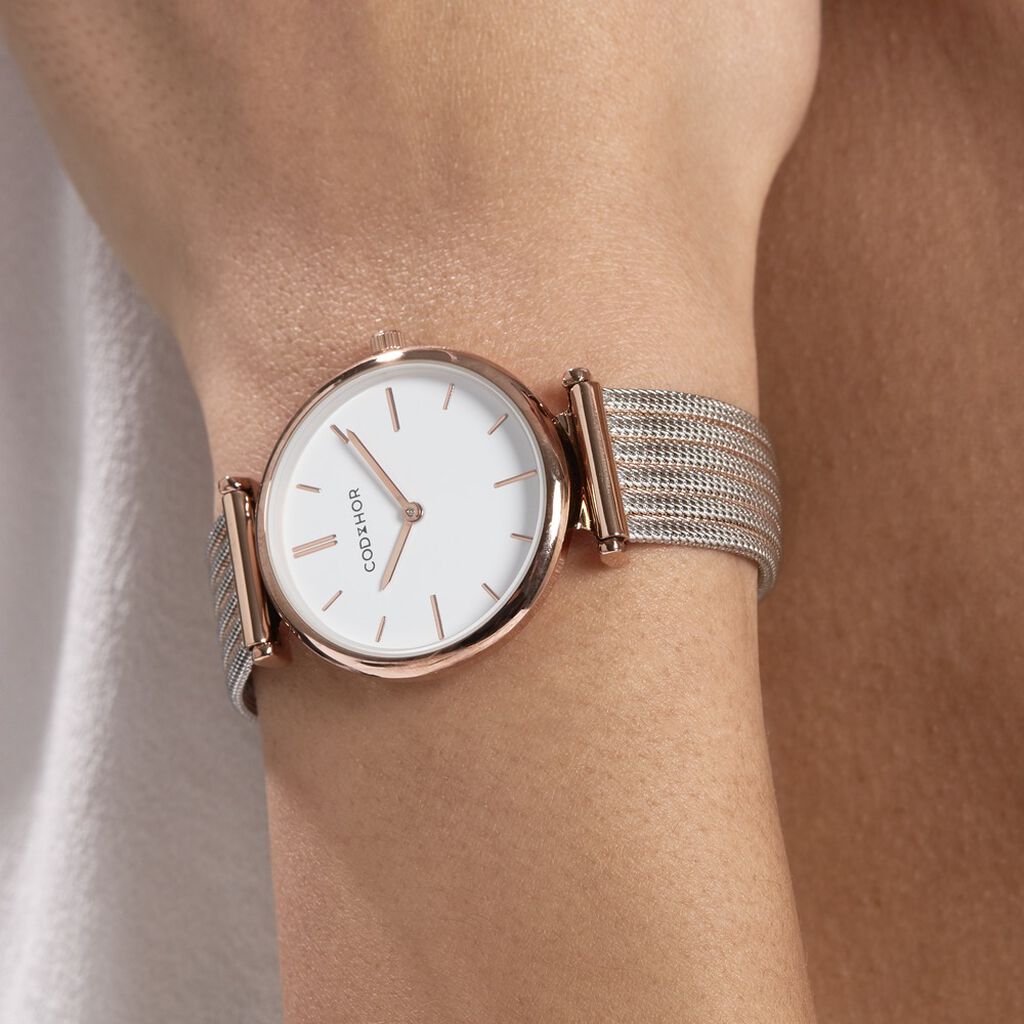 Montre Codhor Nidia Blanc