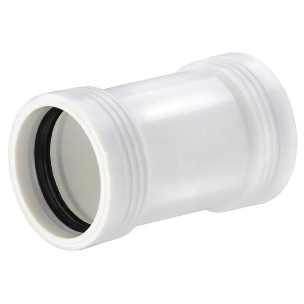 DOBBELTMUFFE WAVIN WAFIX 32MM HVIT