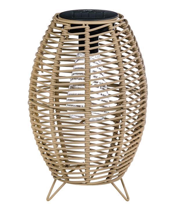 Dehner Solar-Laterne Mila, ca. Ø17,5/H26,5 cm