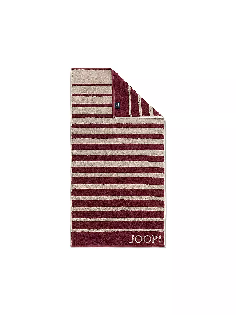 JOOP Handtuch SELECT SHADE 50x100cm Rouge dunkelrot