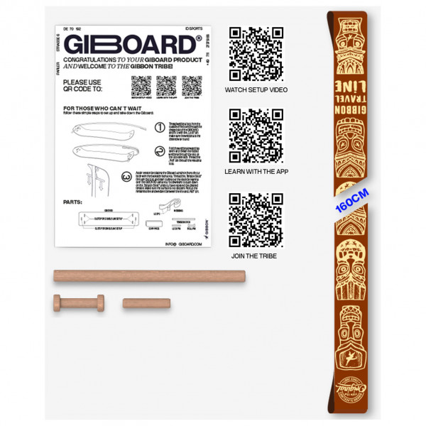 Gibbon Slacklines - Giboard Line - Slackline