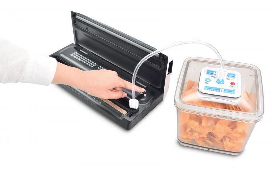 Vakuumiergerät Vac Quick Typ 576 WeissVollautomatisches Vakuumiersystem