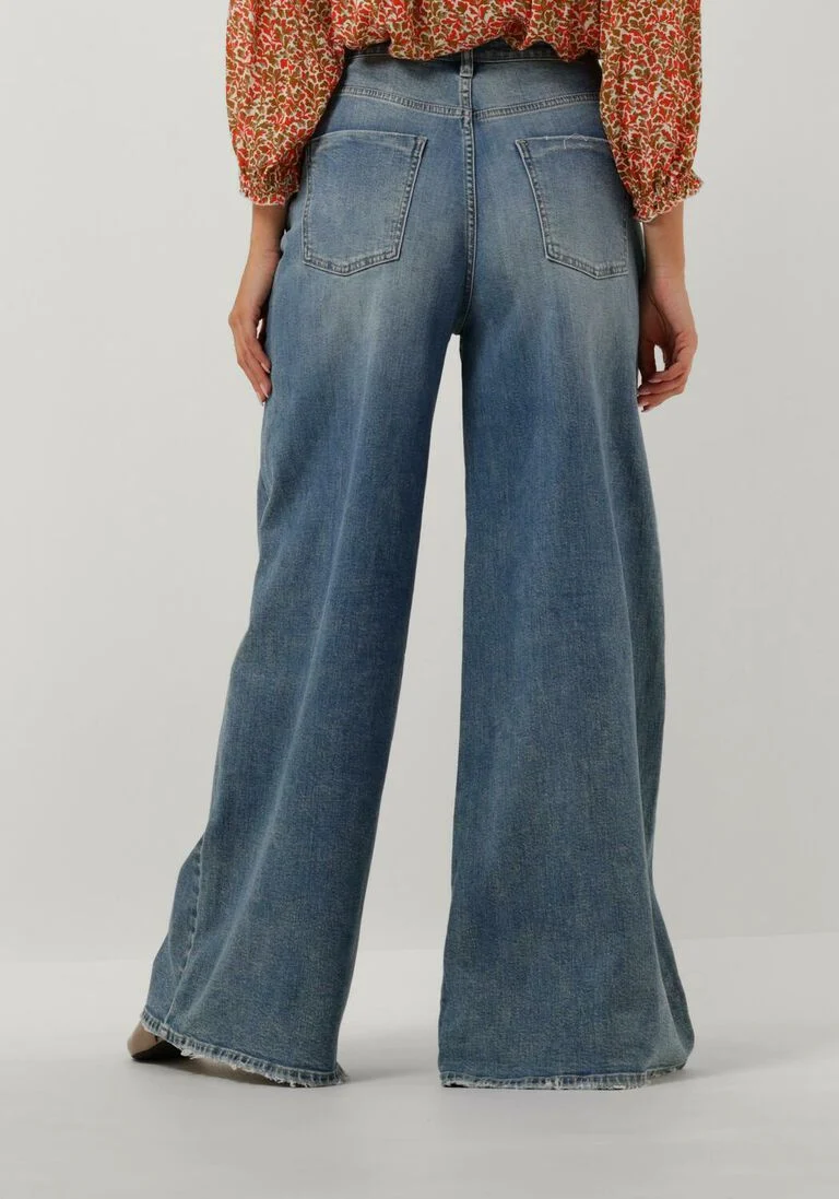 CIRCLE OF TRUST donkerblauwe circle of trust wide jeans harley dnm