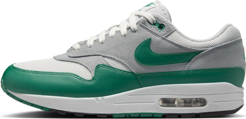 Nike - Air Max 1 - Sneakers - Zilver - Leer