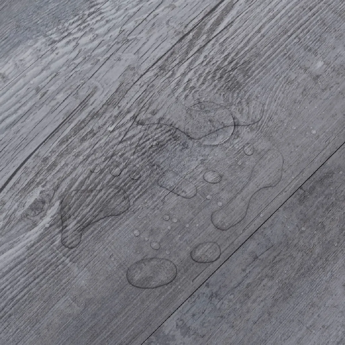 vidaXL Dalles de plancher PVC 5,02 m² autoadhésif gris bois mat