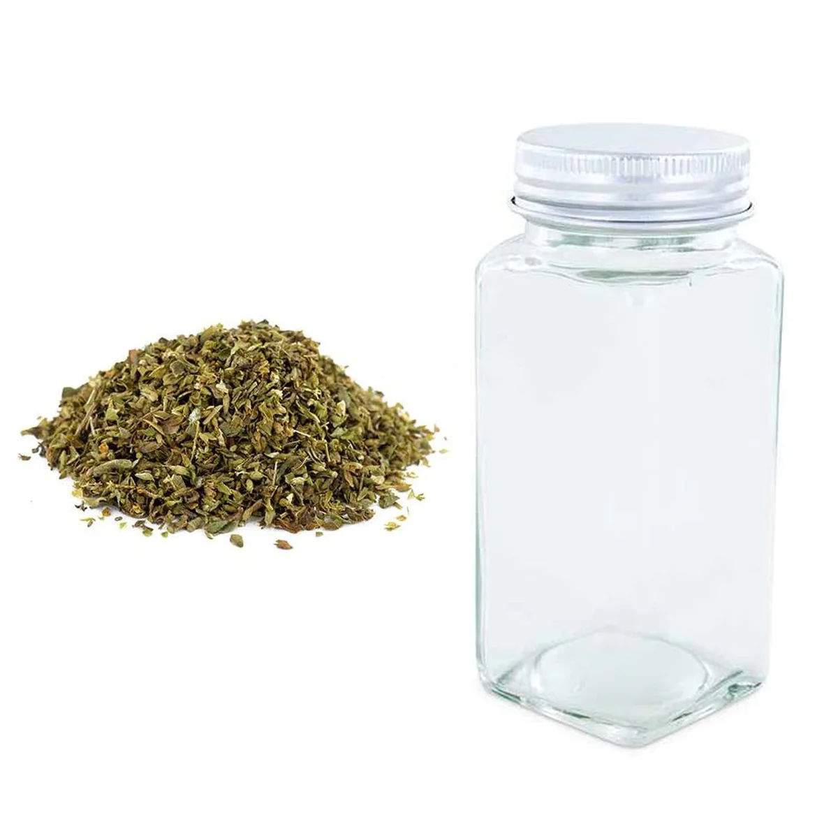 Flacon à épices poudreur + origan bio 18 g Aromandise