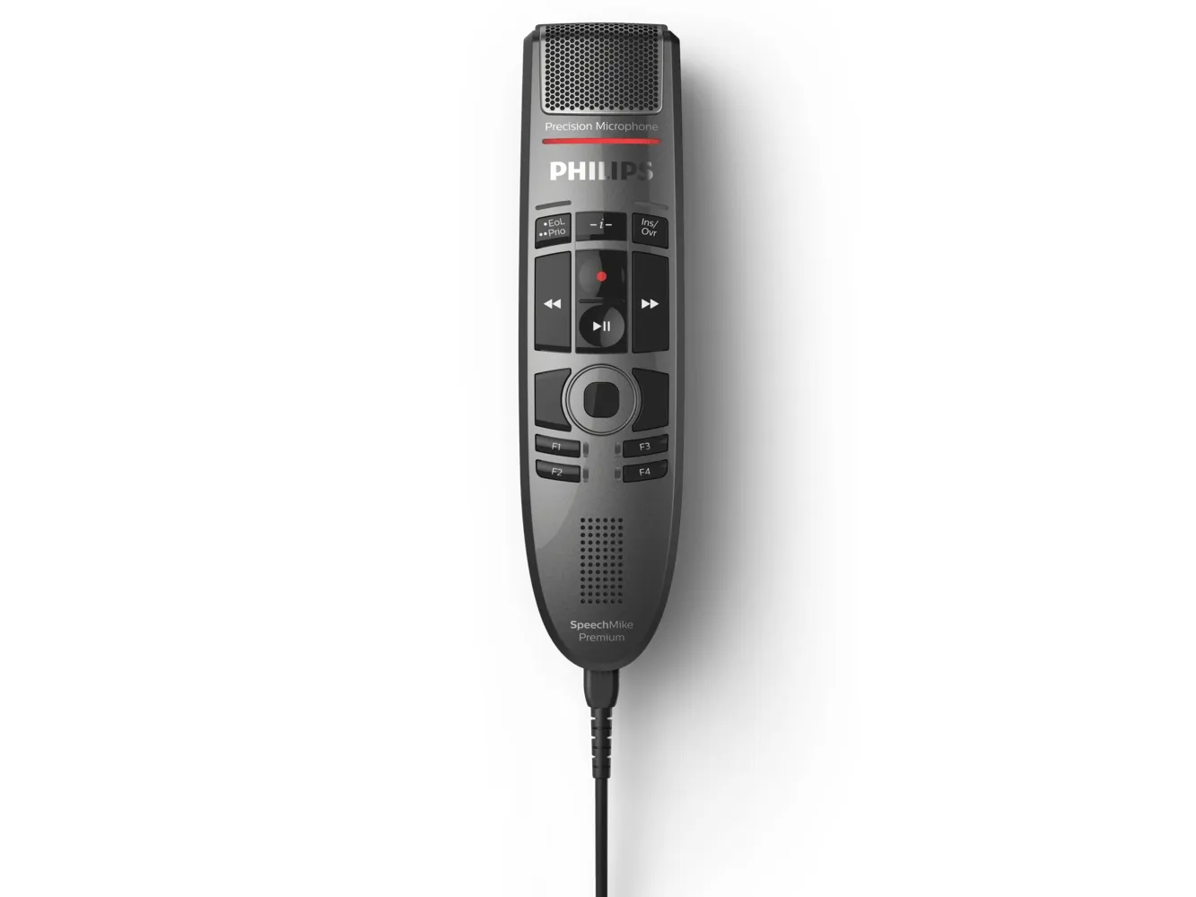 Philips SpeechMike Premium Touch SMP3700 - Højttalermikrofon - USB - mørkegrå perlemetallisk