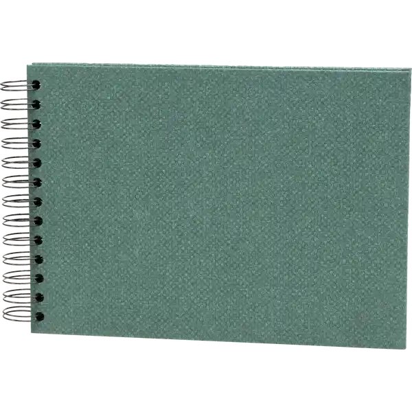 Spiral-Fotoalbum dark green