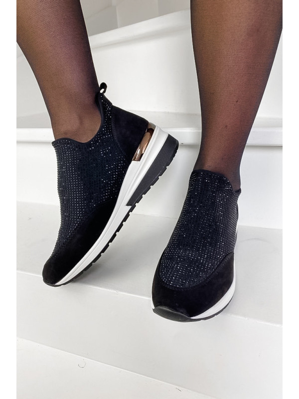 Baskets Iroshi lycra Noir - Reqins