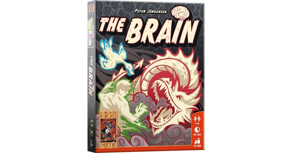 999 GamesThe Brain Kaartspel  (Nederlands, 1 - 4 spelers, 15 minuten, Vanaf 12 jaar)