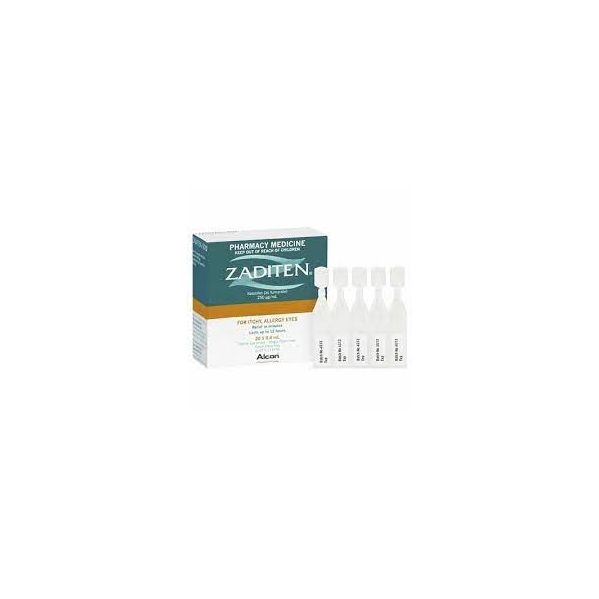 Théa Zaditen 0.1mg/0.4ml Colírio 20 Unidoses