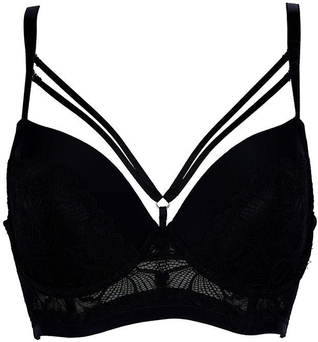 After Eden Voorgevormde Longline Bh Texas - Zwart