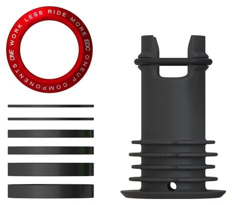 Top Cap OneUp pour Outil EDC Rouge