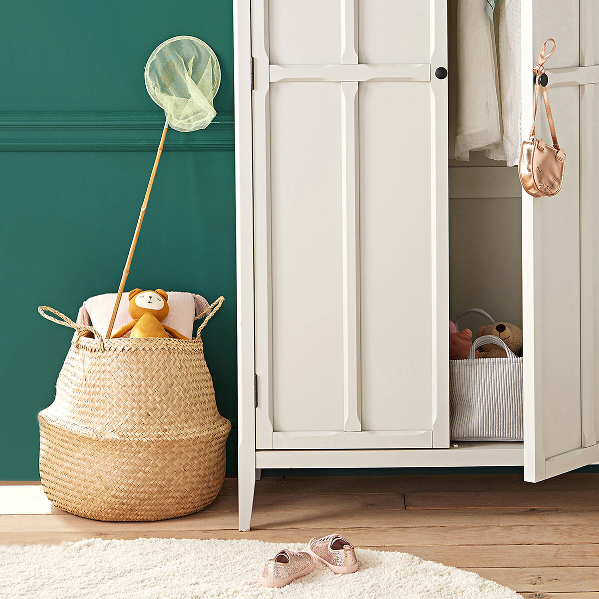 LA REDOUTE INTERIORS<br>Cesto esférico H50 cm, Rixy