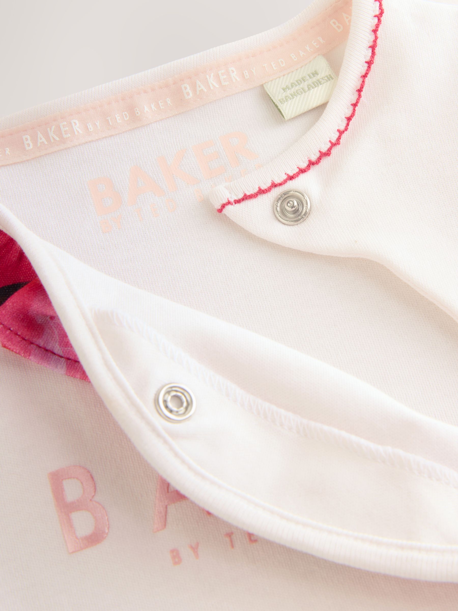 Rood - Baker by Ted Baker - 3 Babypyjama's