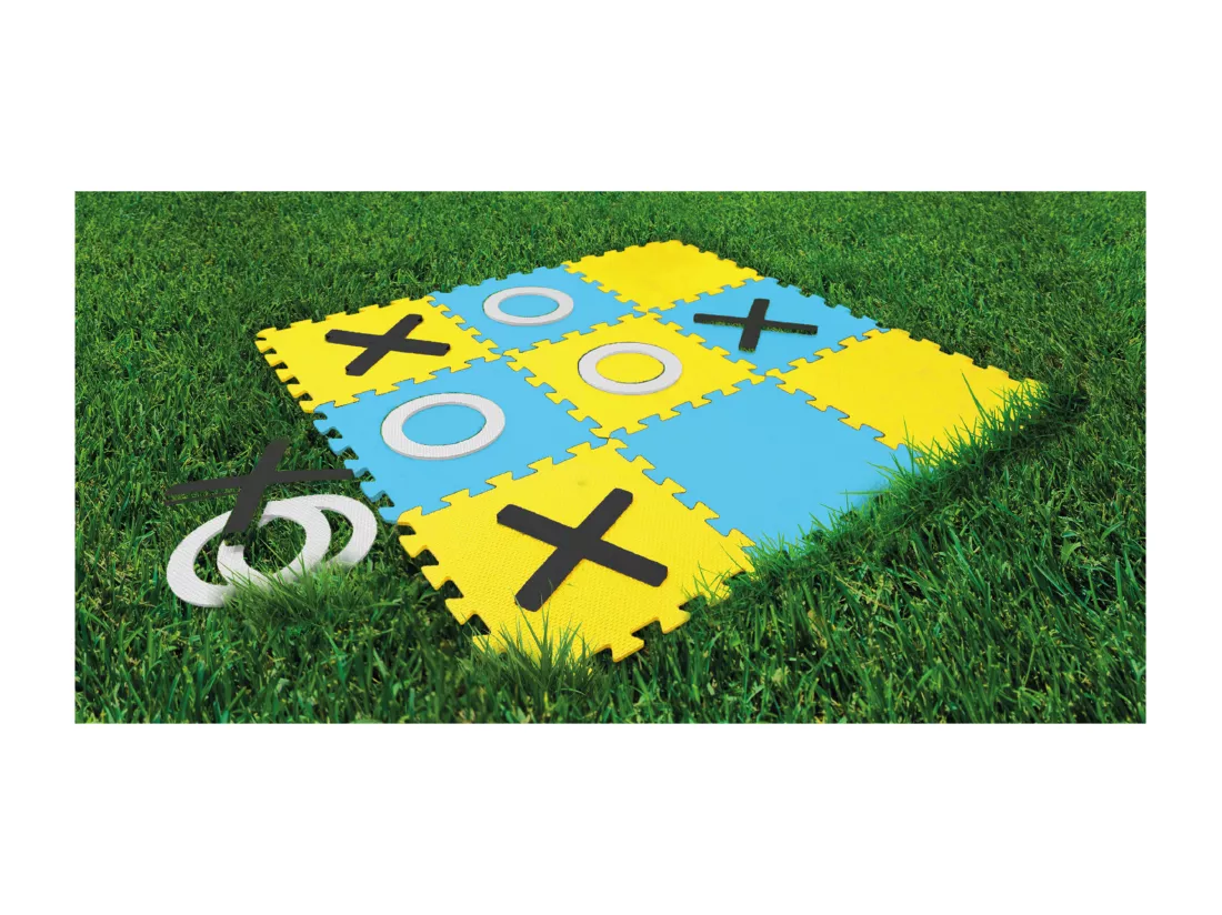 JEU EXTERIEUR TIC TAC TOE 32X32CM M6