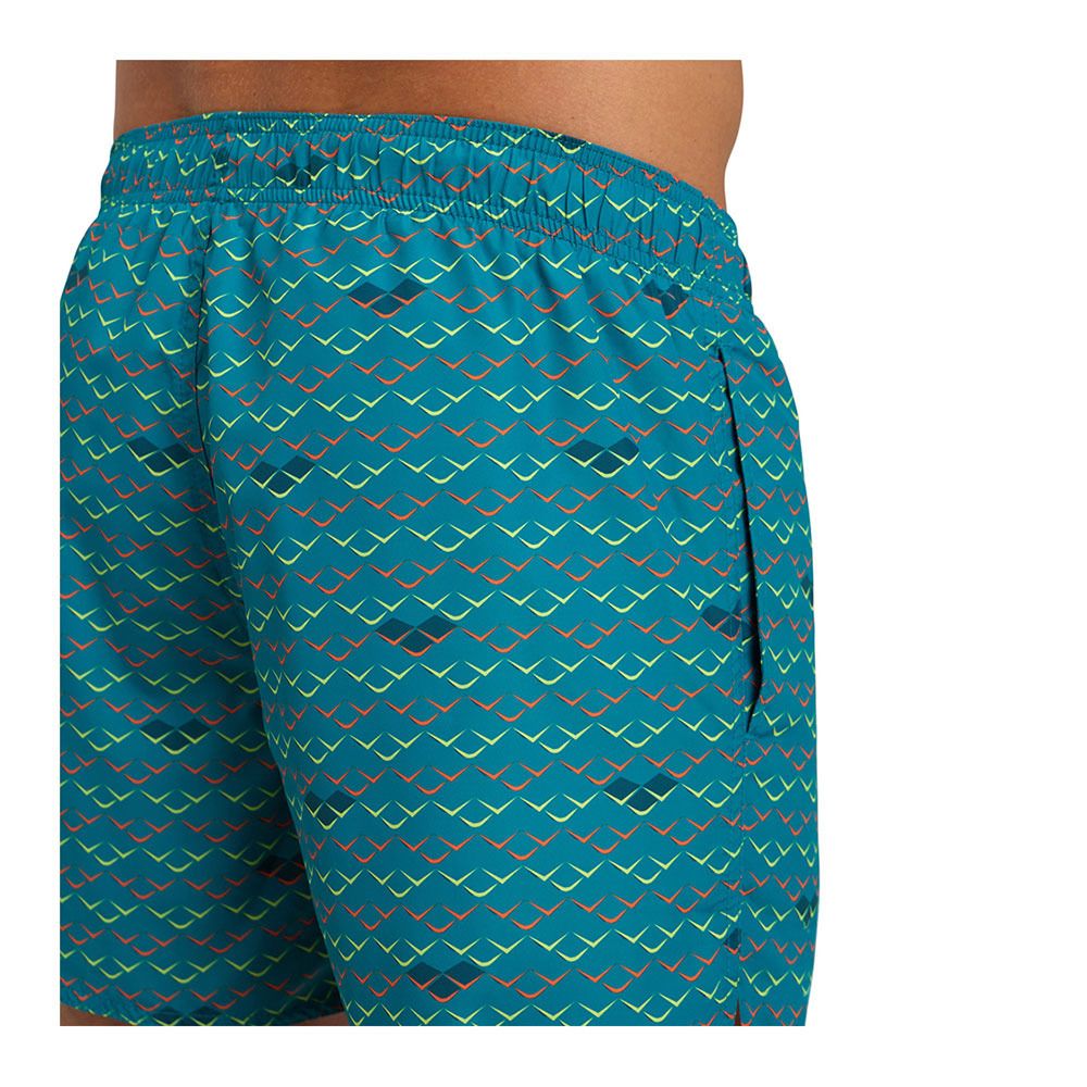 Arena ALLOVER - Short de bain Homme green lake logo