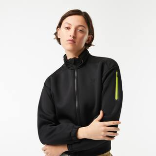 Sweatshirt zippé femme loose fit Lacoste SPORT avec capuche Sweatshirts - Noir - Lacoste - Femme