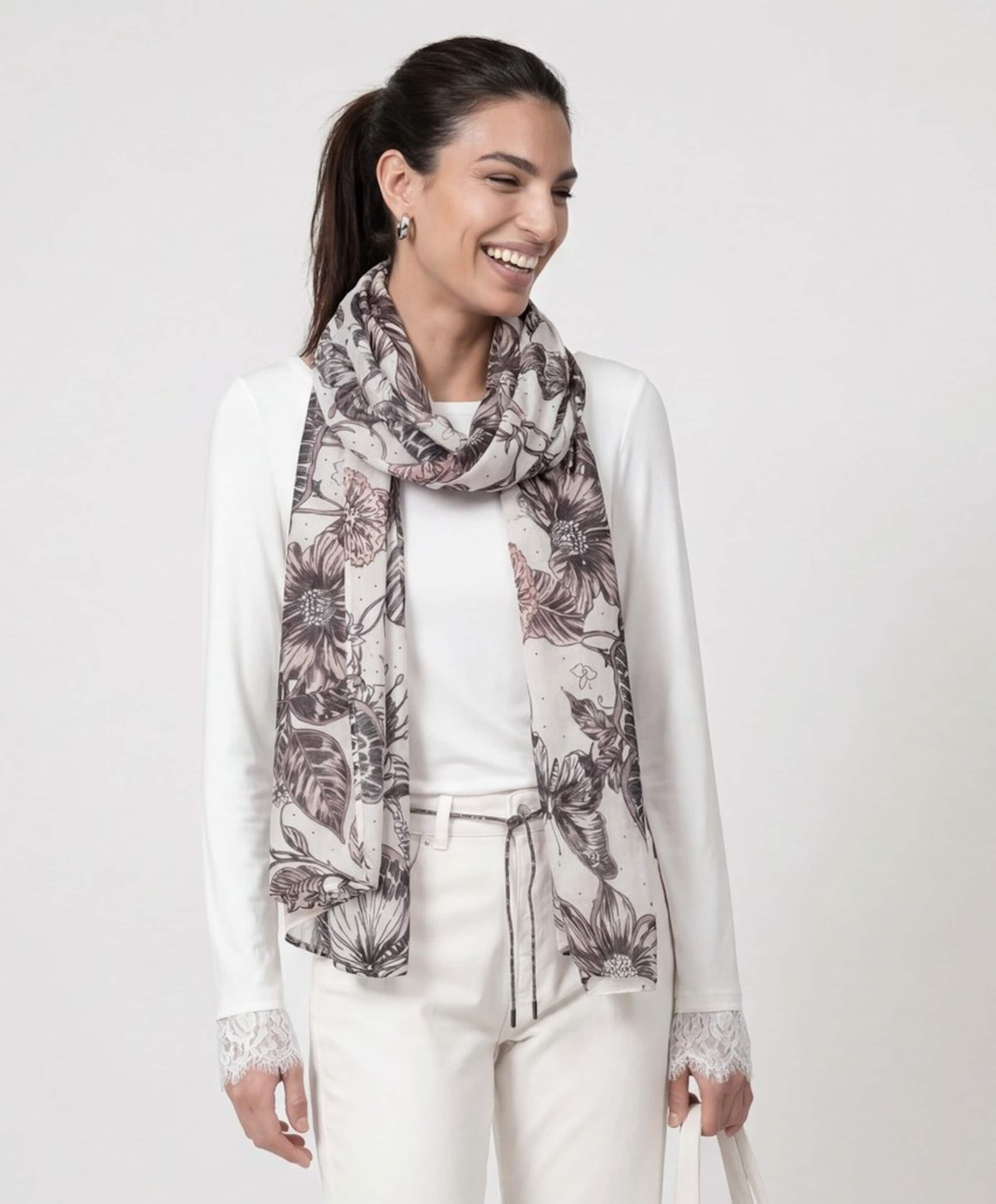 Monari Dames sjaal beige