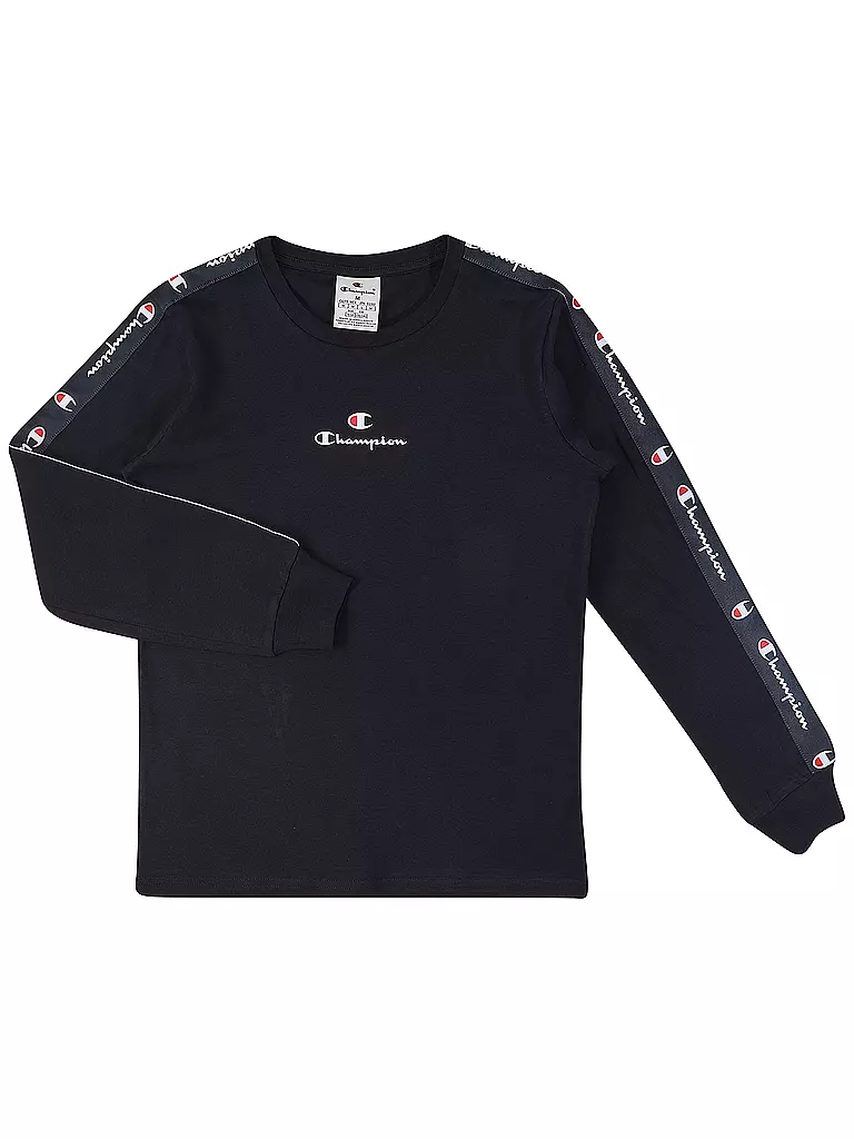 CHAMPION Jungen Langarmshirt  dunkelblau