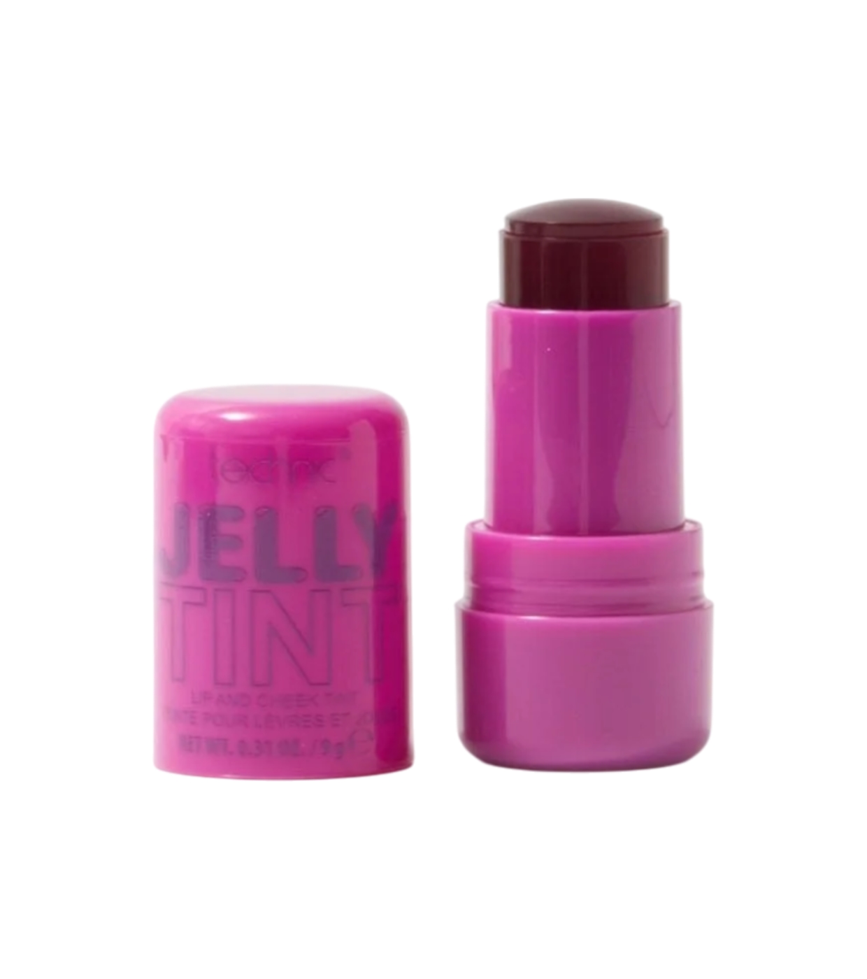 Technic Cosmetics - Tonalidade para lábios e bochechas Jelly Tint - Berry Cool