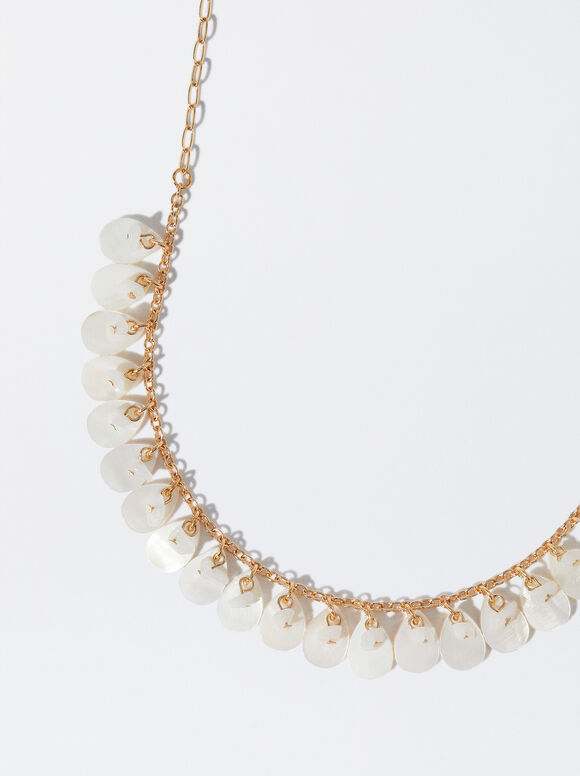 Colar com Pedras - Dourado