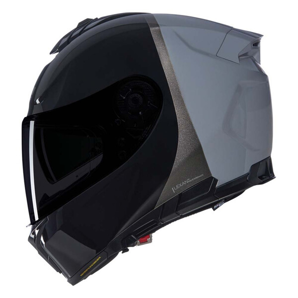 Nolan - Casque N80-8 Verniciatura Speciale N-Com Noir / Gris / Brillant