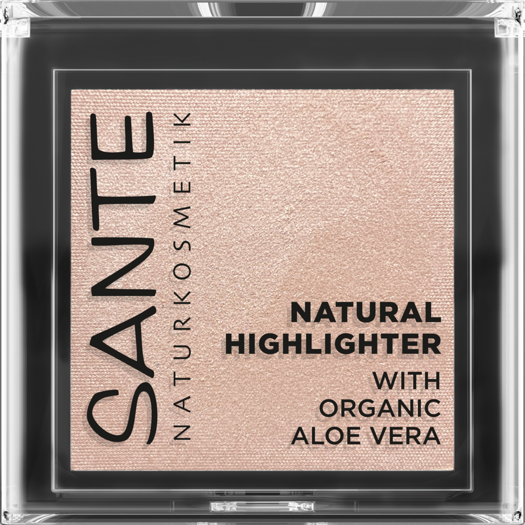 Santé naturally.  Natural Highlighter, 02 Glowy Rose (7 g)