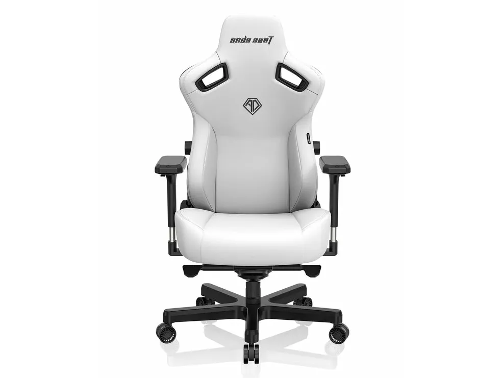 Anda Seat Kaiser 3 XL hvid drejelig gamingstol i læder