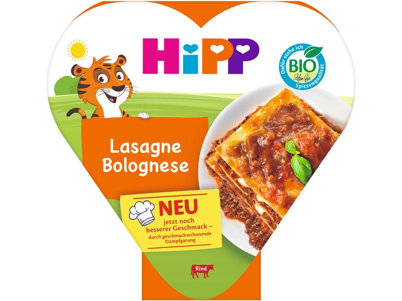 HIPP Menü Lasagne Bolognese 250g Lasagne Bolognese kindgerecht gewürzt