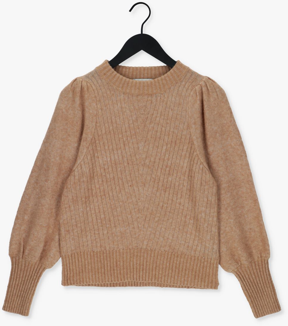 NEO NOIR camel neo noir trui kelsey knit blouse