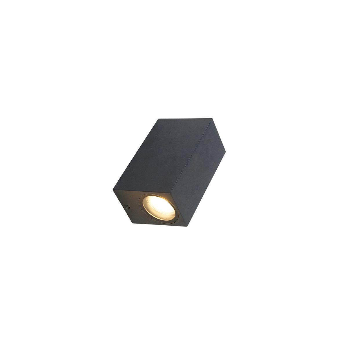 Moderne wandlamp zwart 2-lichts IP44 - Baleno
