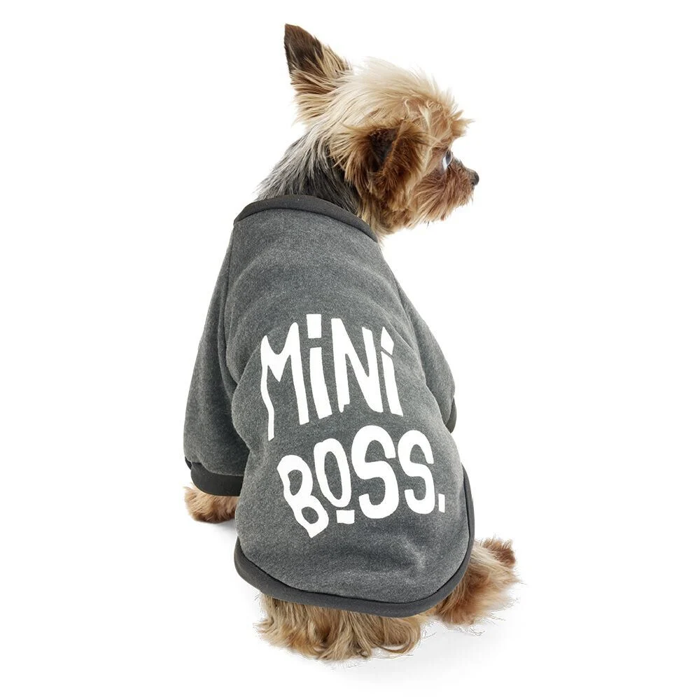 Sweat pour chien Mini Boss taille S
