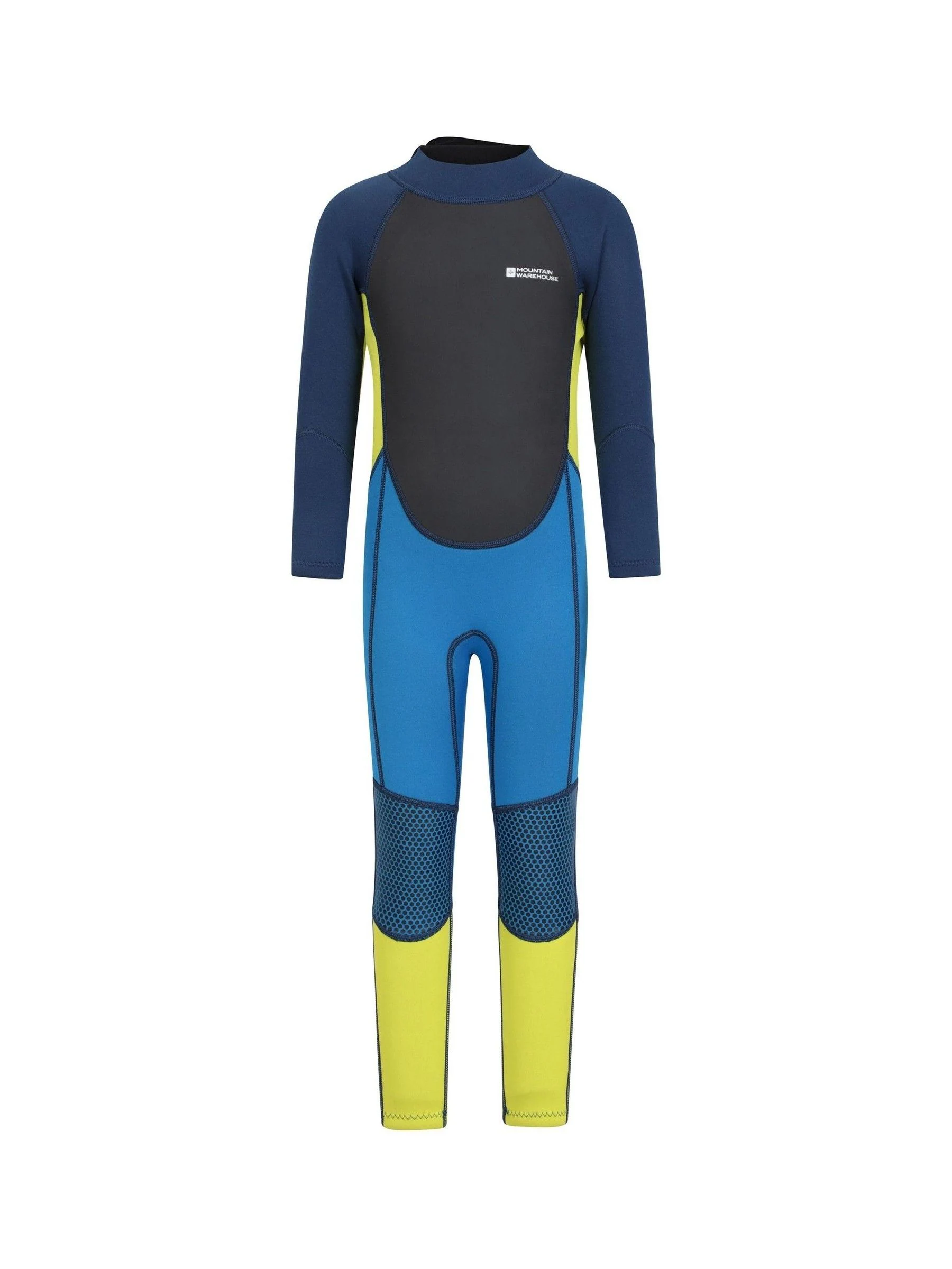 Blauw - Mountain Warehouse - Volledige wetsuit van 2,5 mm neopreen voor kinderen