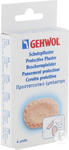 Gehwol Pansement Protecteur Ovale 4 Pièces