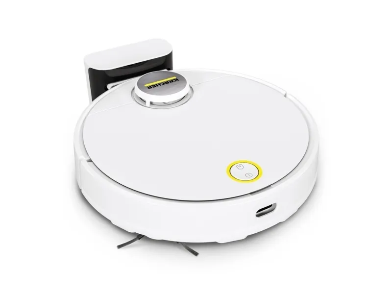 Kärcher RCV 3 robotstøvsuger med vaskefunktion, hvid